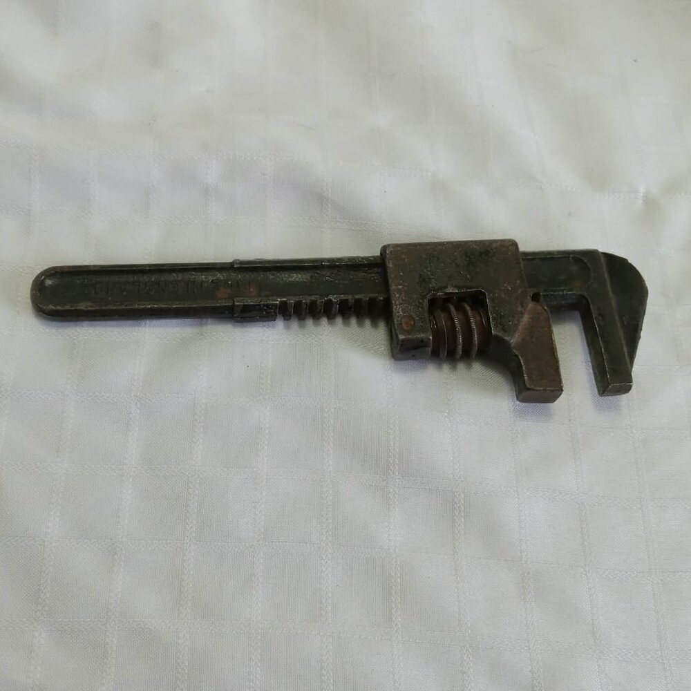 Vintage monkey wrench made in England